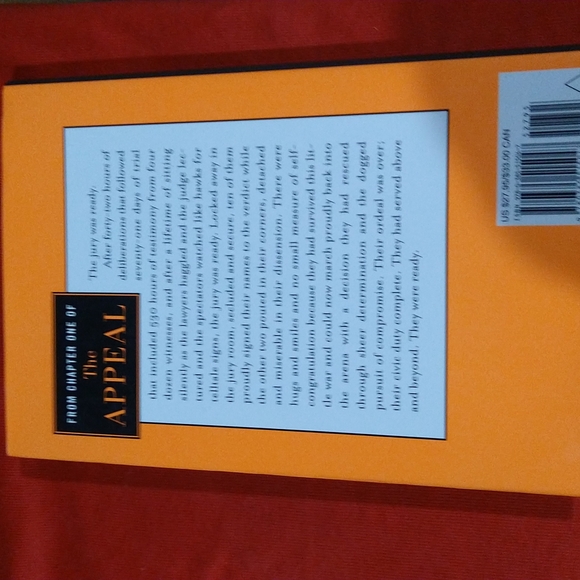 Signed John Grisham The Appeal HB 2008 - Picture 3 of 4